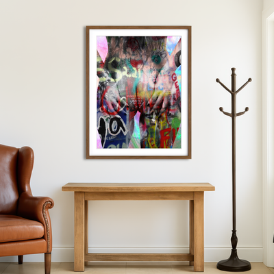 AUTO-MOCKUP ROOM | Above Us Only Sky Wall Art