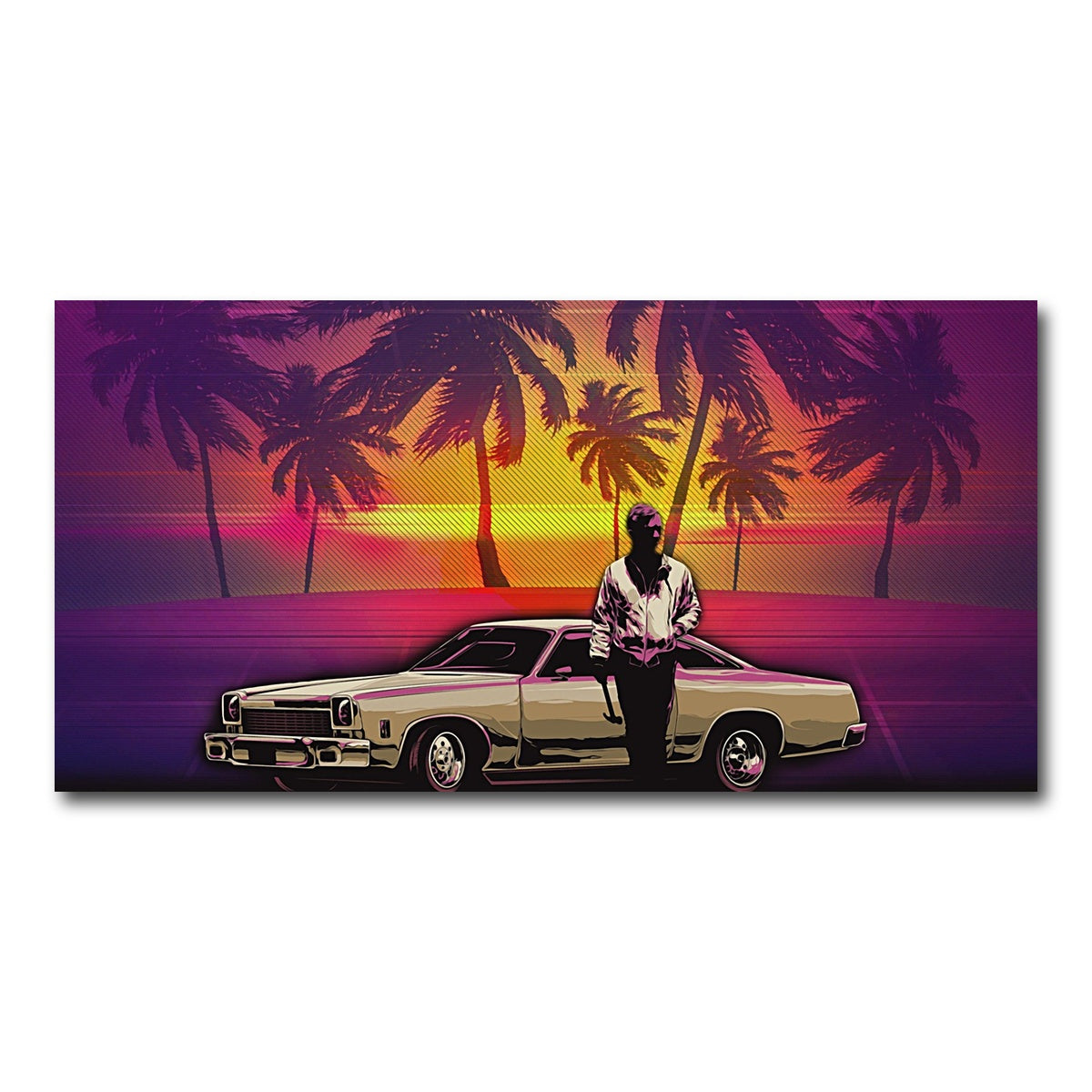 AUTO-MOCKUP WHITE | abstract drive | 1 Piece | Gallery Wrap Canvas | group=2x1