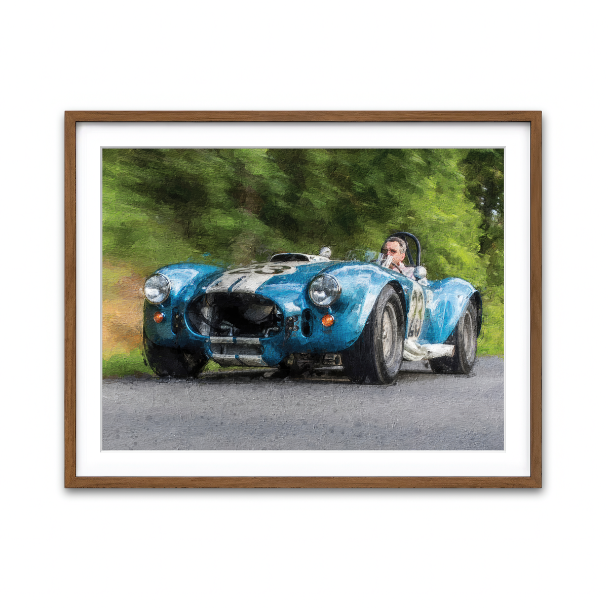 Framed Print 4x3 Walnut