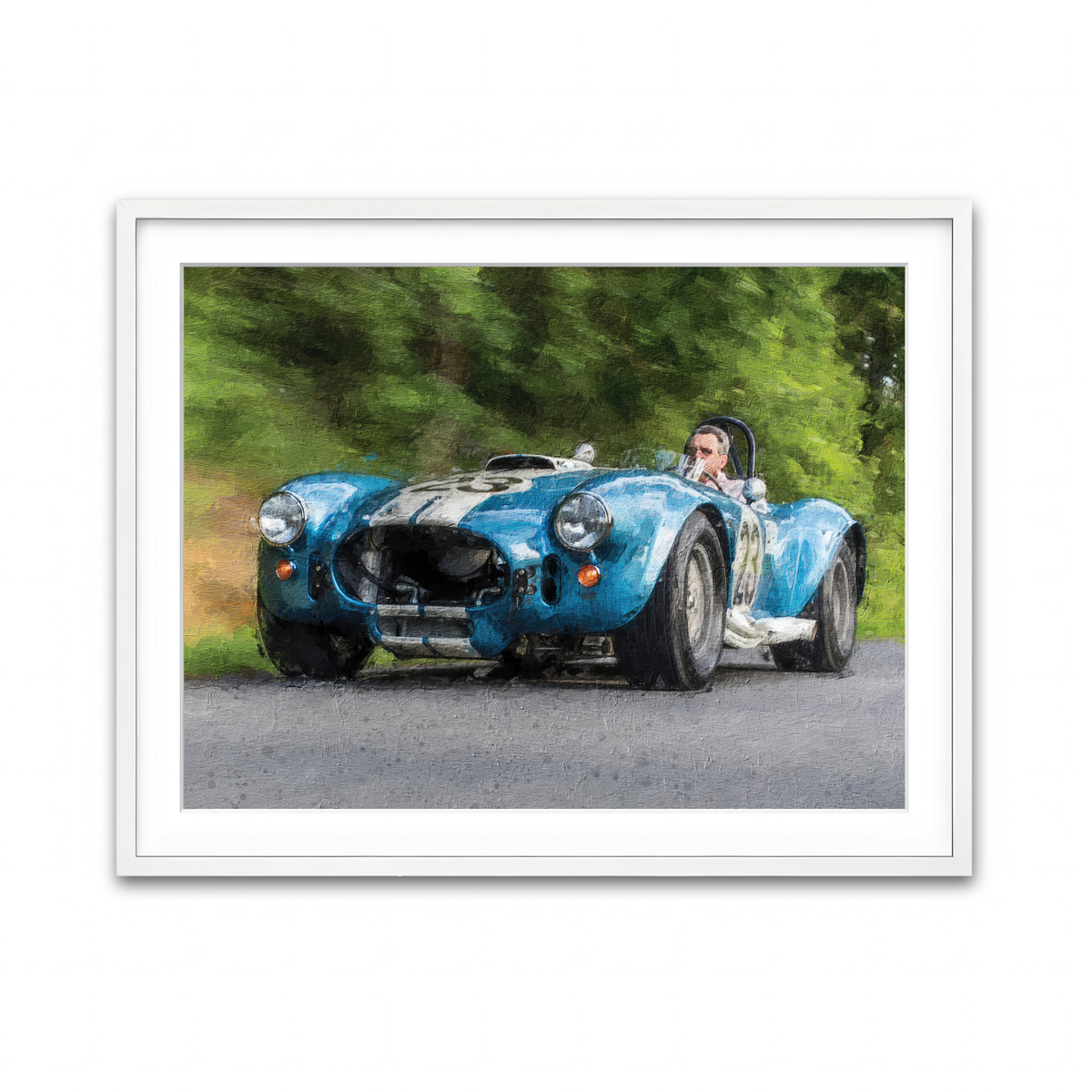 Framed Print 4x3 White