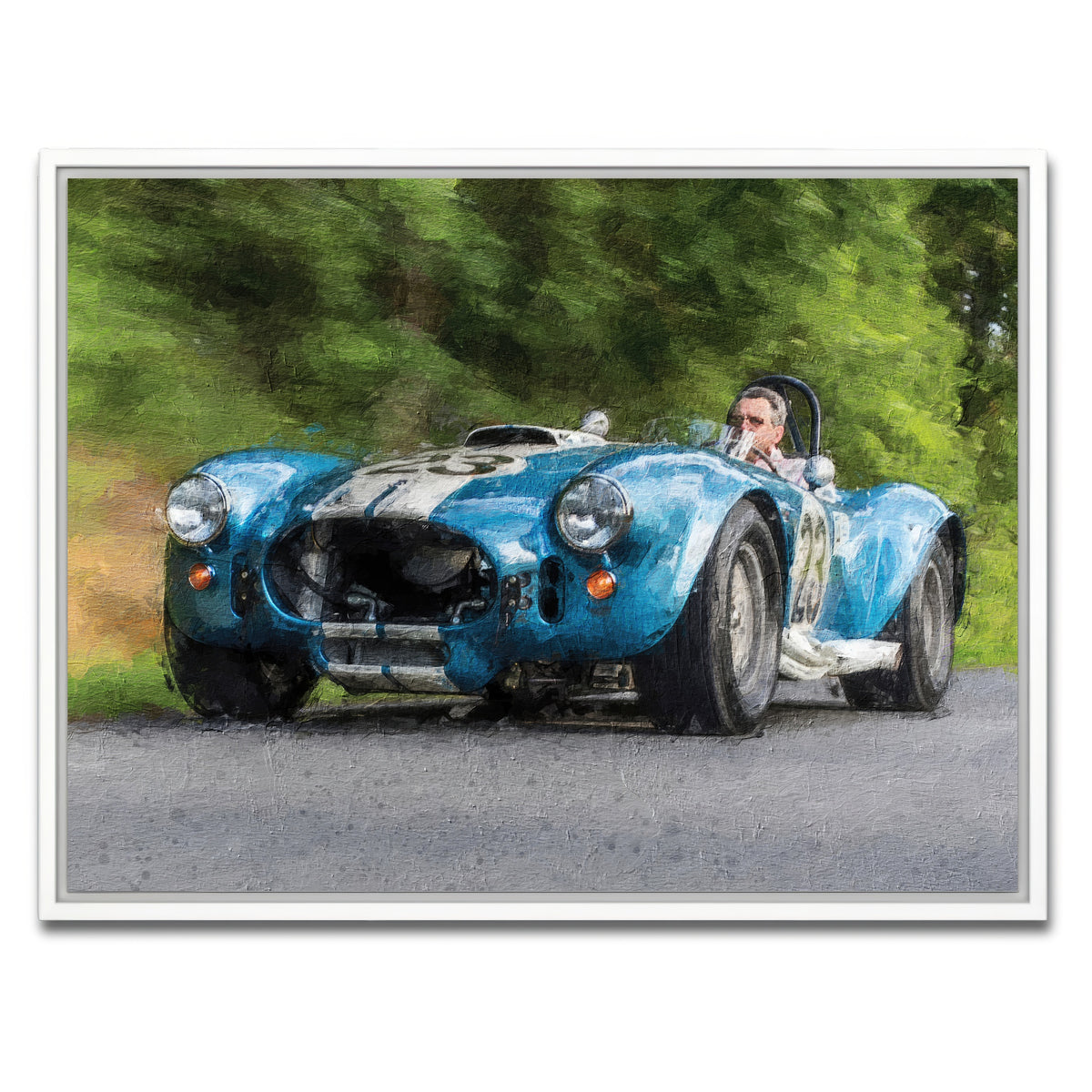AUTO-MOCKUP WHITE | ac cobra 1 | 1 Piece | White Framed Canvas | group=4x3