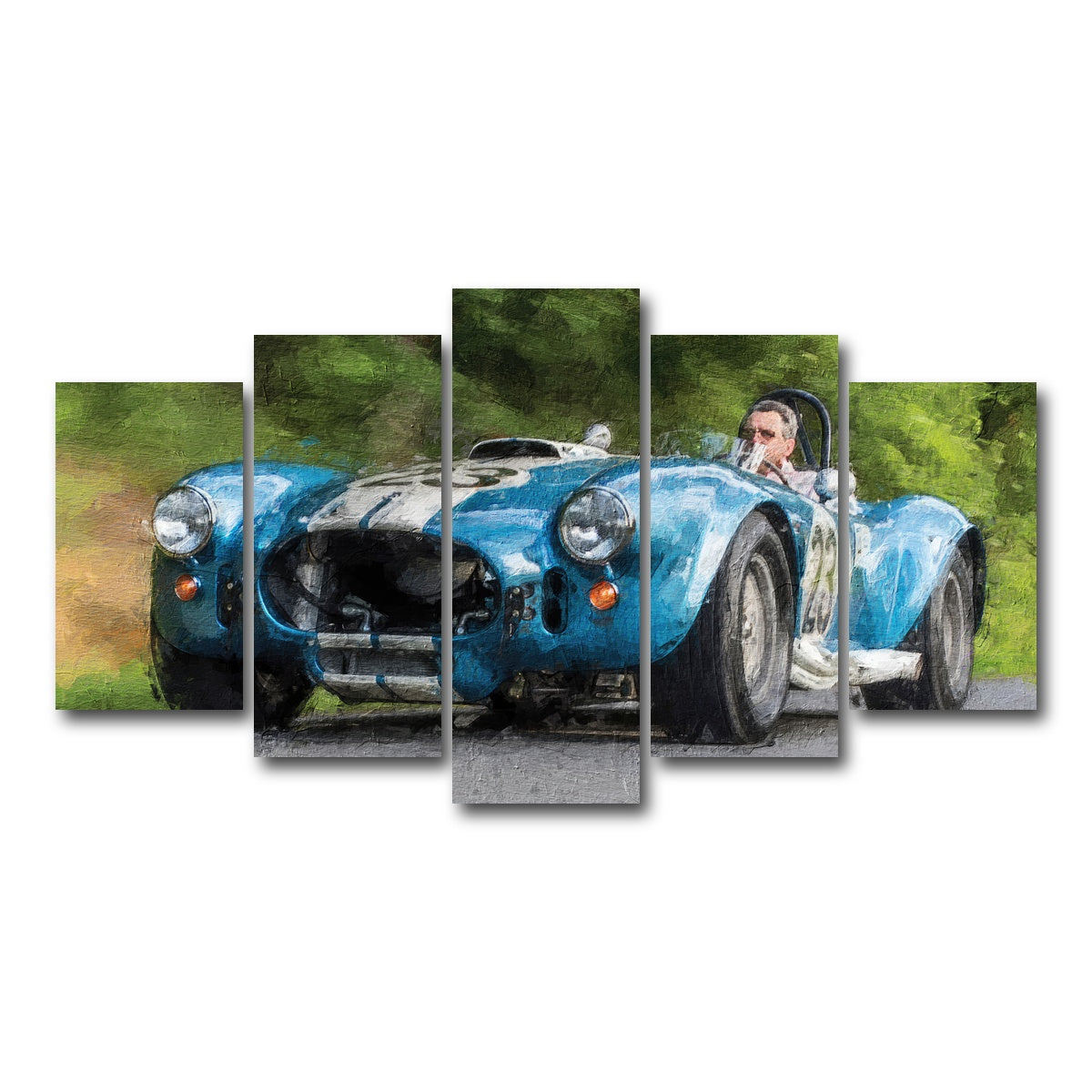 AUTO-MOCKUP WHITE | ac cobra 1 | 5 Piece | Gallery Wrap Canvas | group=5_normal