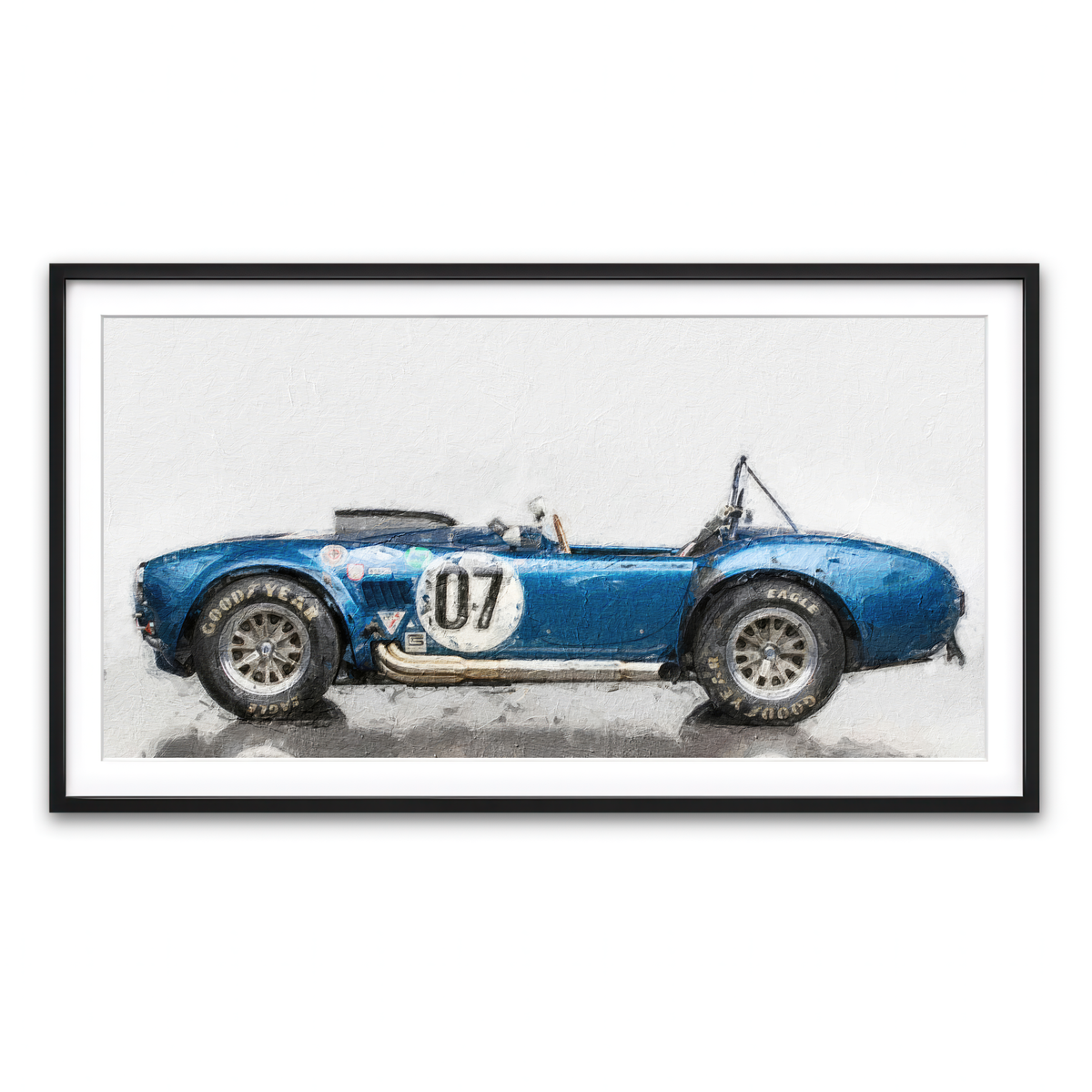 Framed Print 2x1 Black