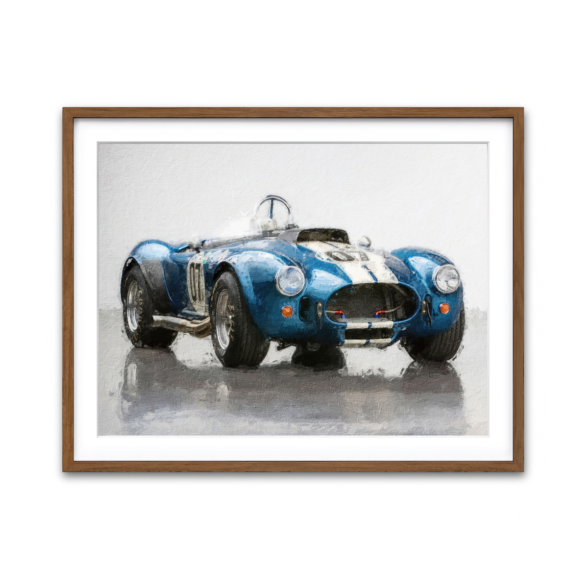 Framed Print 4x3 Walnut