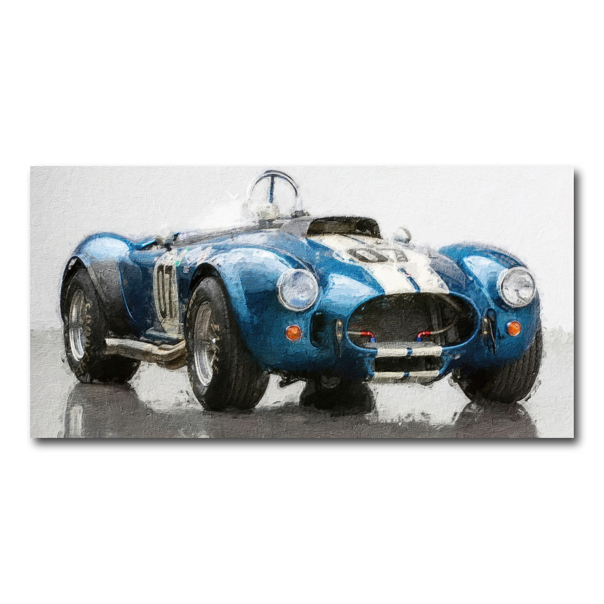 AUTO-MOCKUP WHITE | ac cobra 5 | 1 Piece | Gallery Wrap Canvas | group=2x1