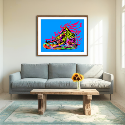 AUTO-MOCKUP ROOM | Air Yeezy Wall Art