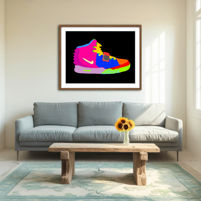 AUTO-MOCKUP ROOM | Air Yeezy and Them Wall Art