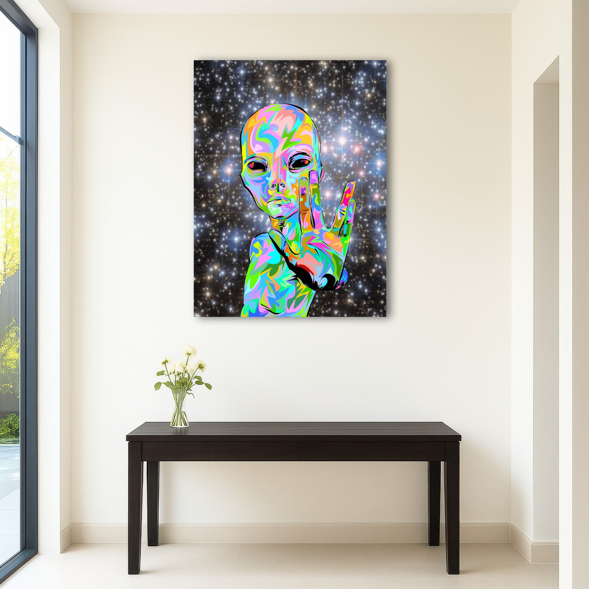 AUTO-MOCKUP ROOM | alien peace