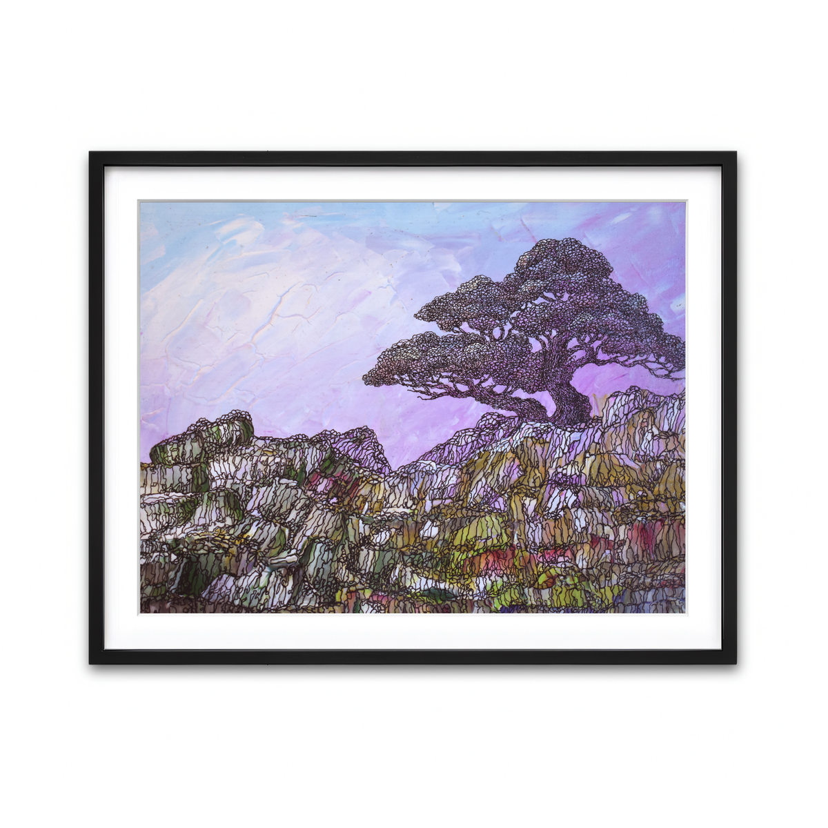 Framed Print 4x3 Black