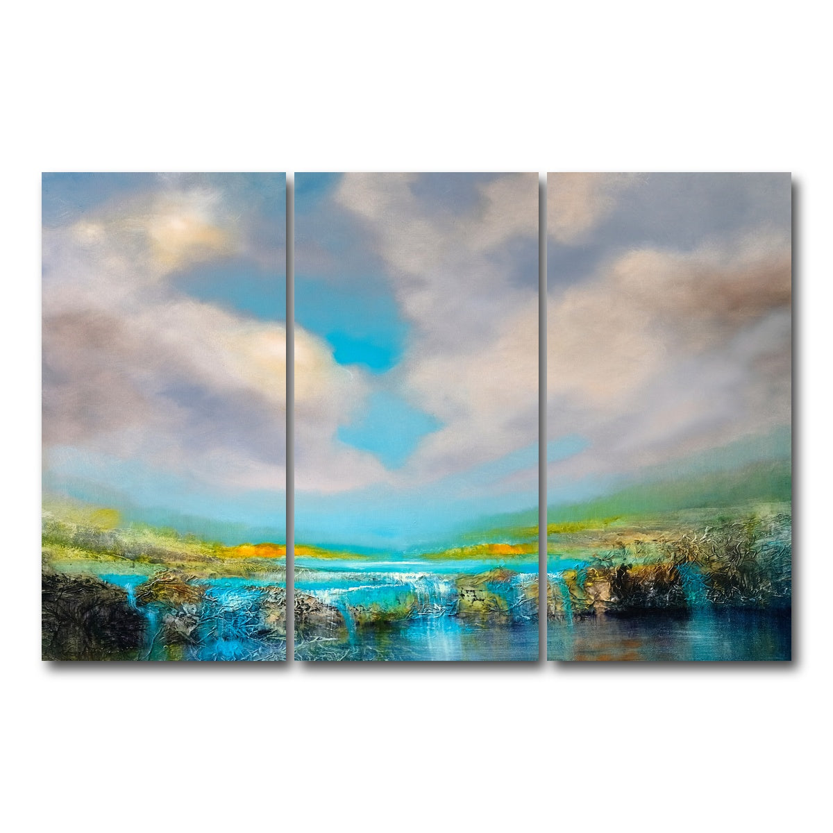 AUTO-MOCKUP WHITE | am wasserfall | 3 Piece | Gallery Wrap Canvas | group=12x24