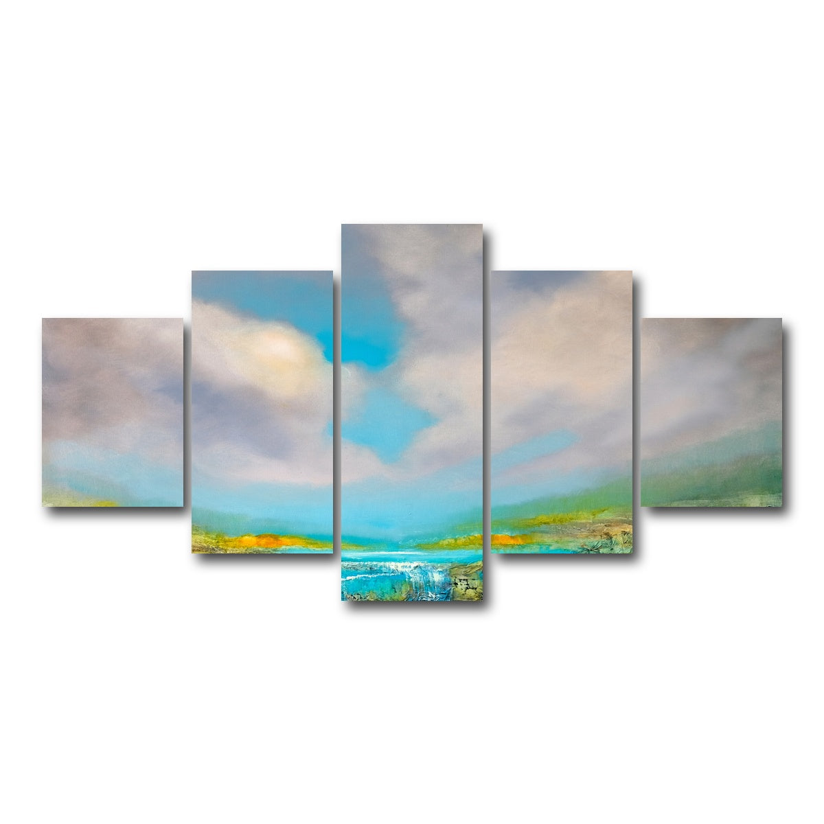AUTO-MOCKUP WHITE | am wasserfall | 5 Piece | Gallery Wrap Canvas | group=5_short