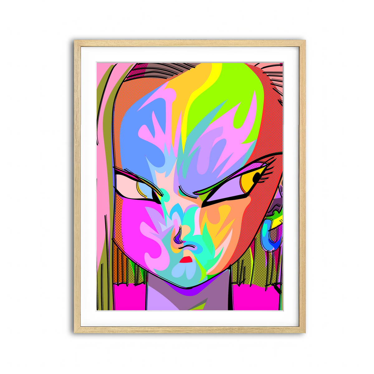 Framed Print 3x4 Natural