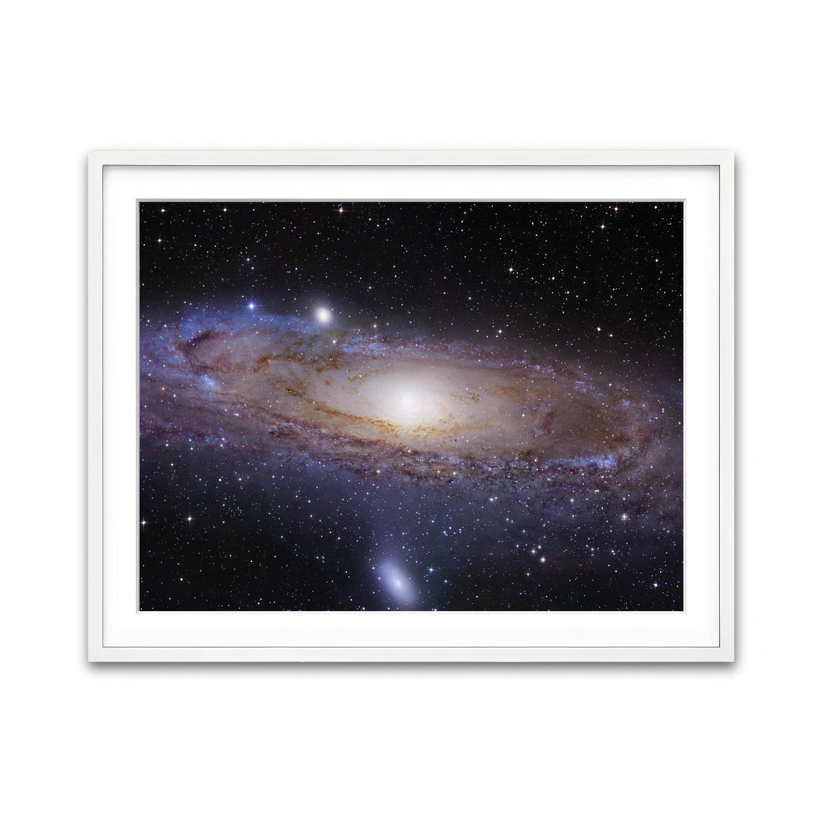 Framed Print 4x3 White