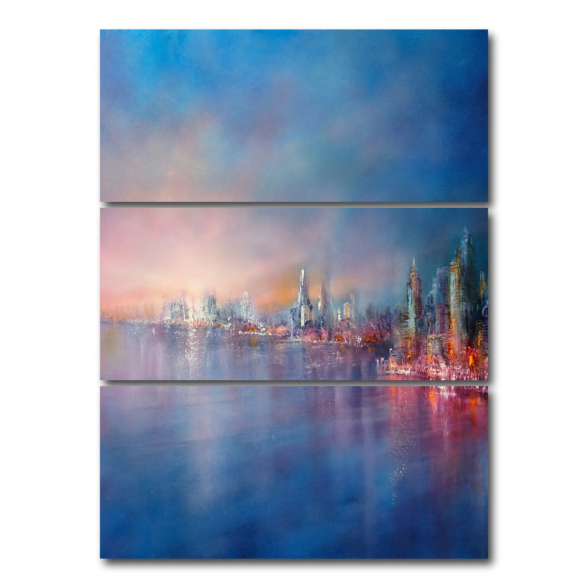 AUTO-MOCKUP WHITE | arriving | 3 Piece | Gallery Wrap Canvas | group=8x18_stacked