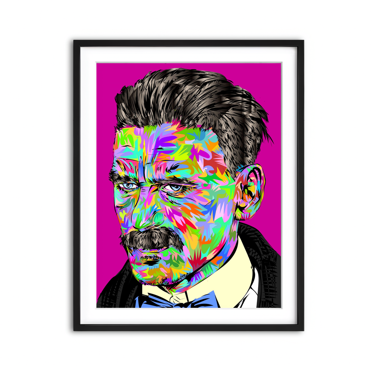 Framed Print 3x4 Black