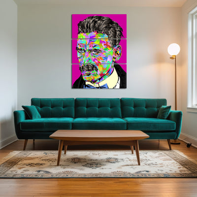 AUTO-MOCKUP ROOM | Arthur Shelby Color Splash Wall Art