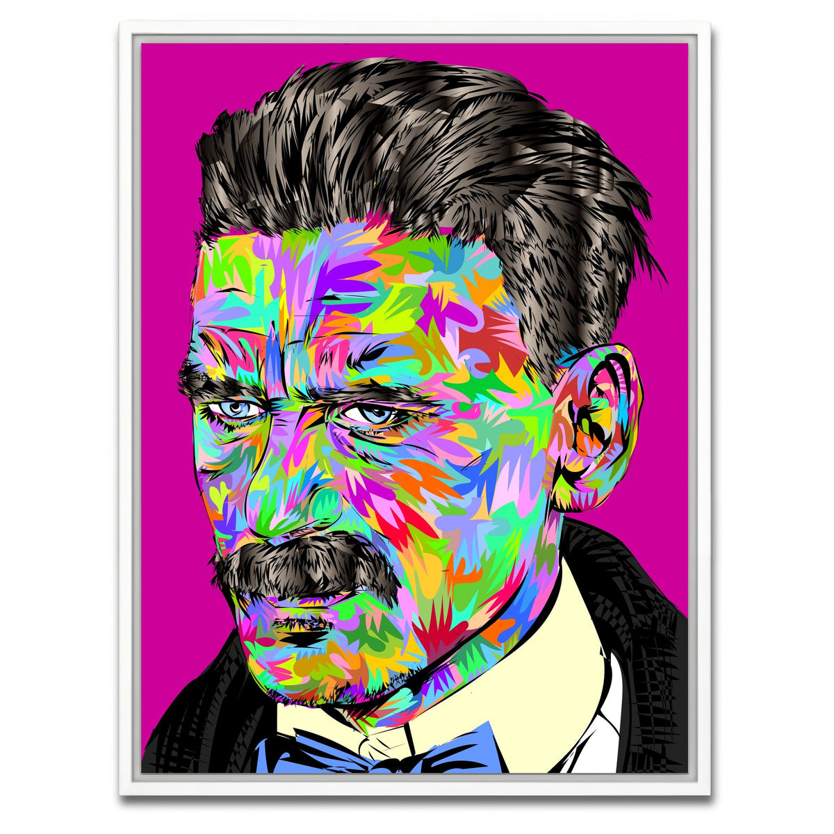 Framed Print 3x4 White