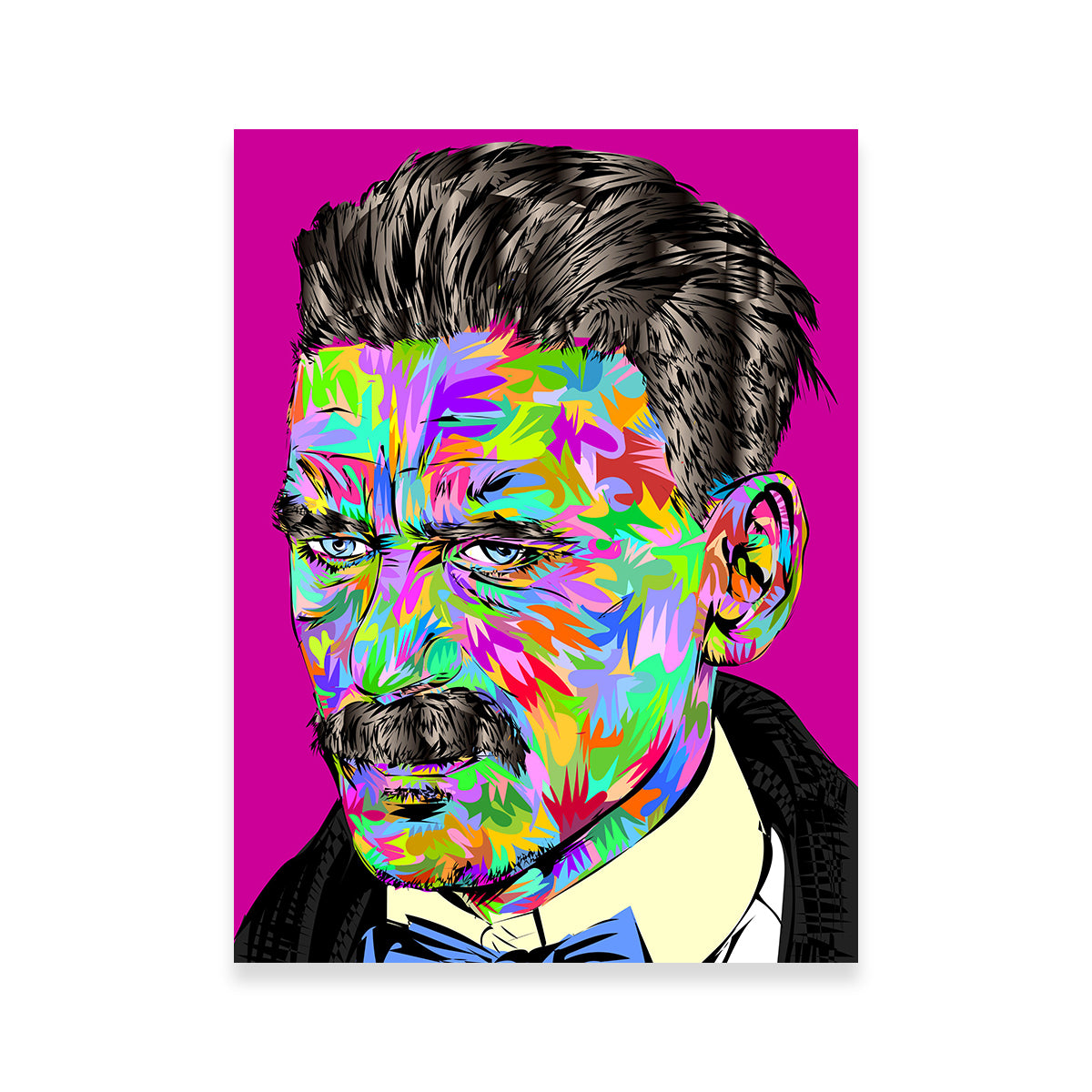 Arthur Shelby Color Splash Wall Art
