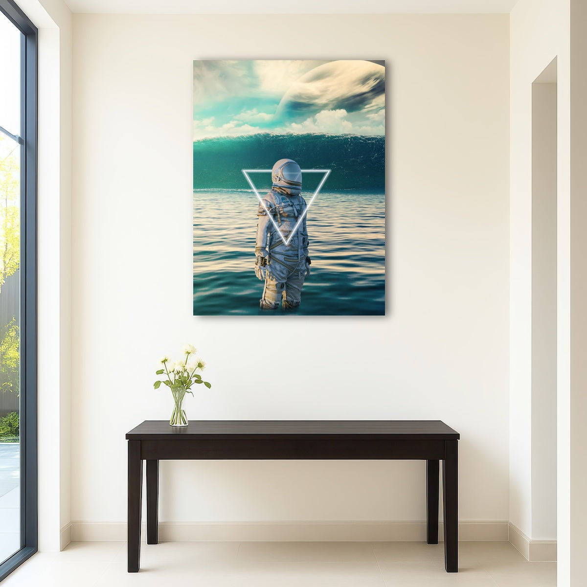 AUTO-MOCKUP ROOM | astronaut in water