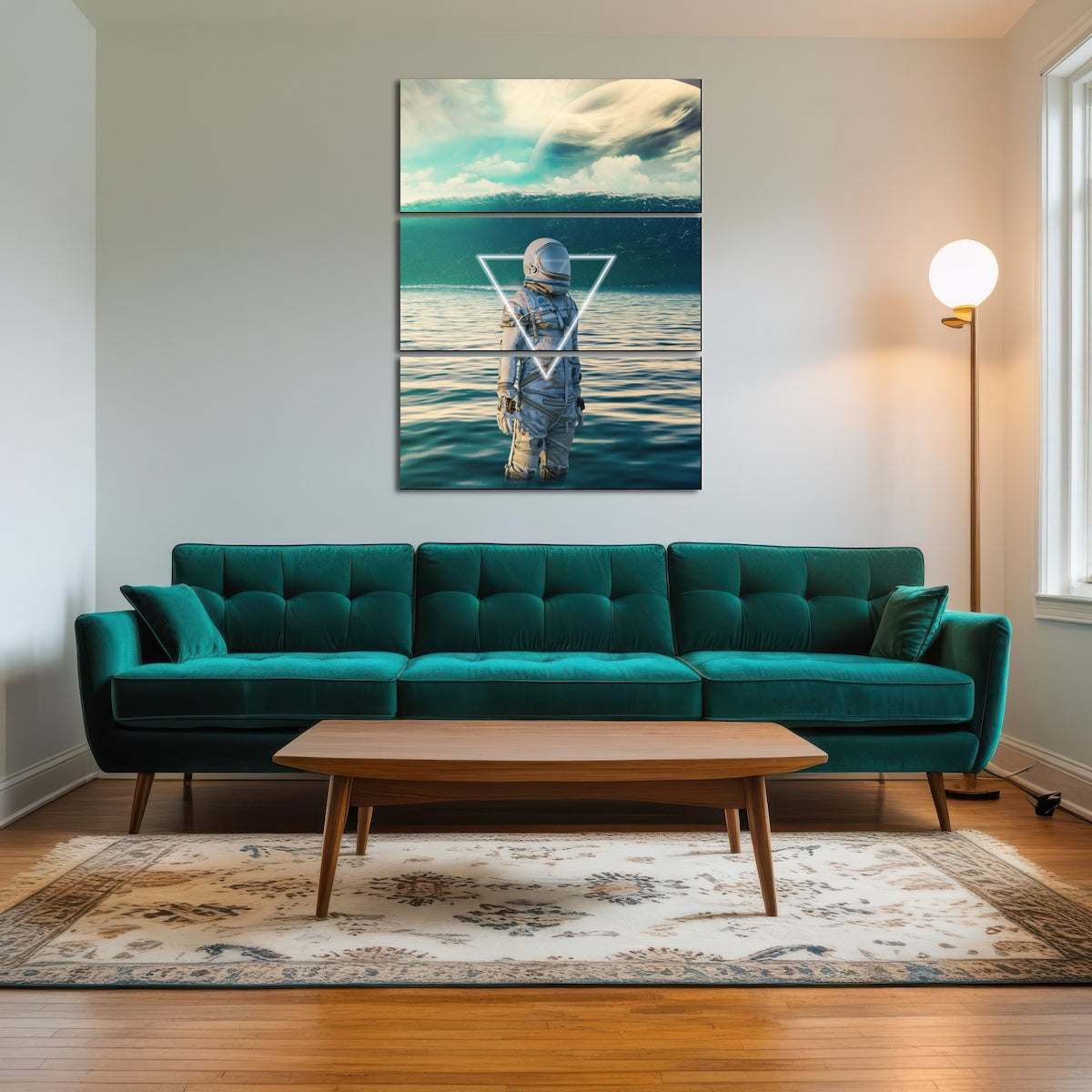 AUTO-MOCKUP ROOM | astronaut in water