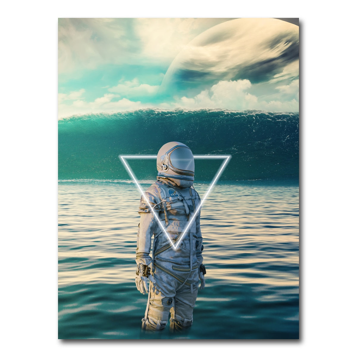 AUTO-MOCKUP WHITE | astronaut in water | 1 Piece | Gallery Wrap Canvas | group=3x4