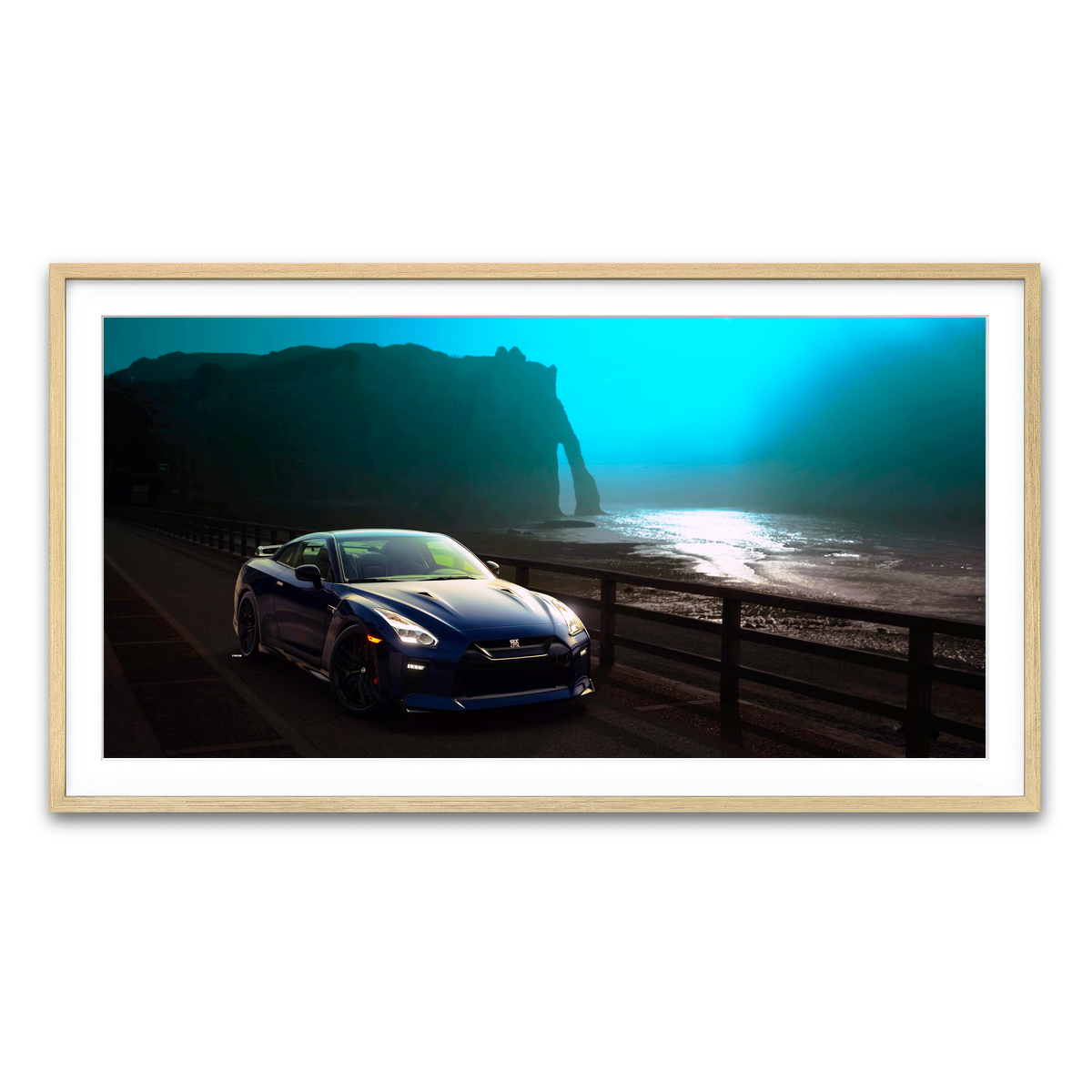 Framed Print 2x1 Natural