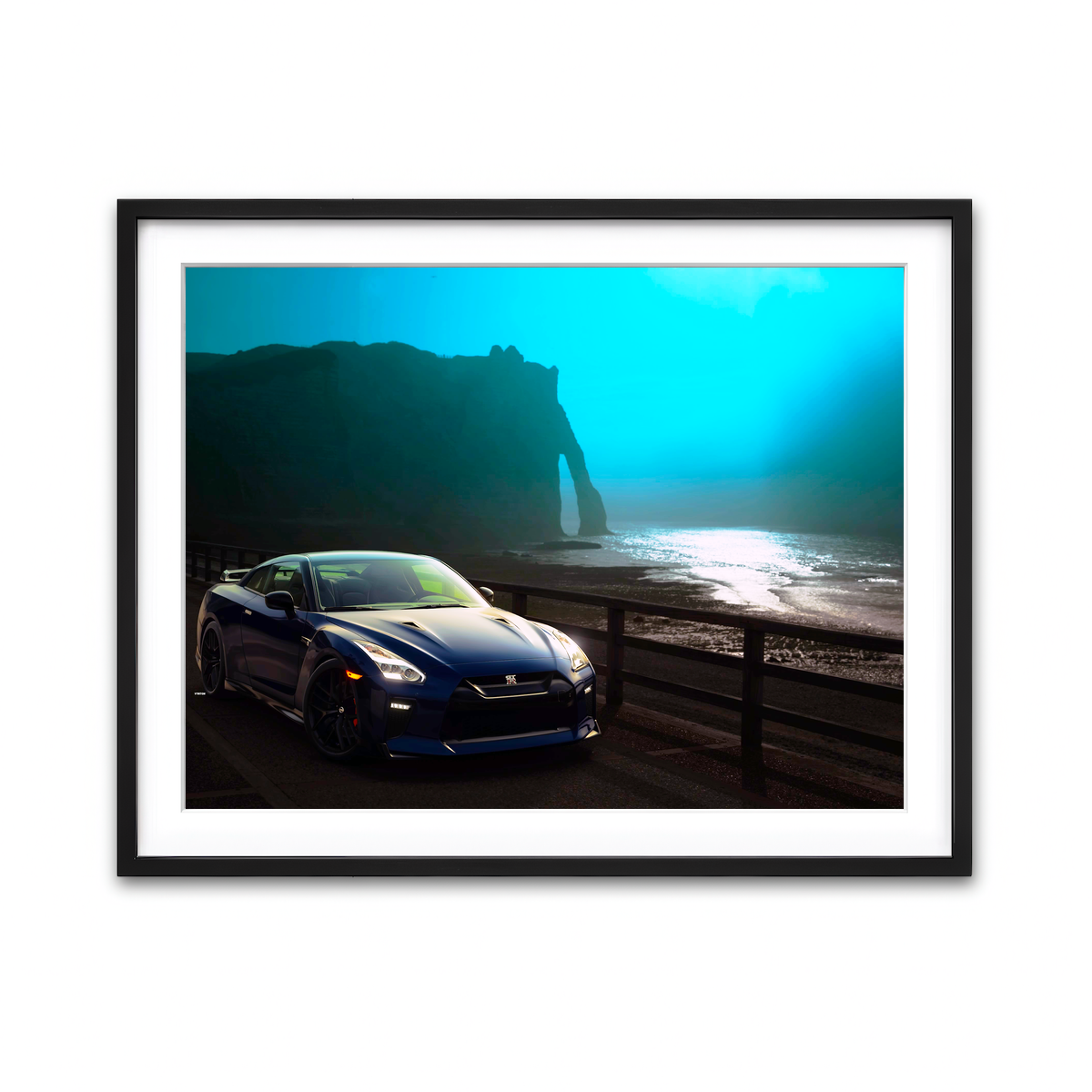 Framed Print 4x3 Black