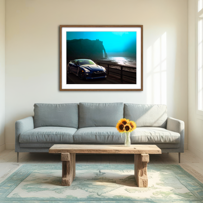 AUTO-MOCKUP ROOM | Atomic Breath Wall Art