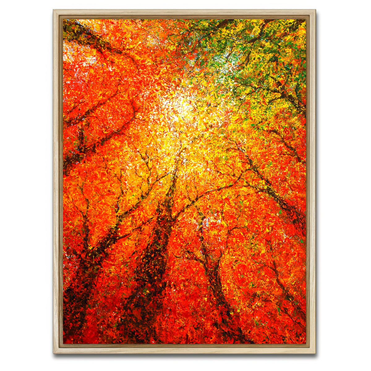 AUTO-MOCKUP WHITE | autumn glimmer | 1 Piece | Natural Framed Canvas | group=3x4