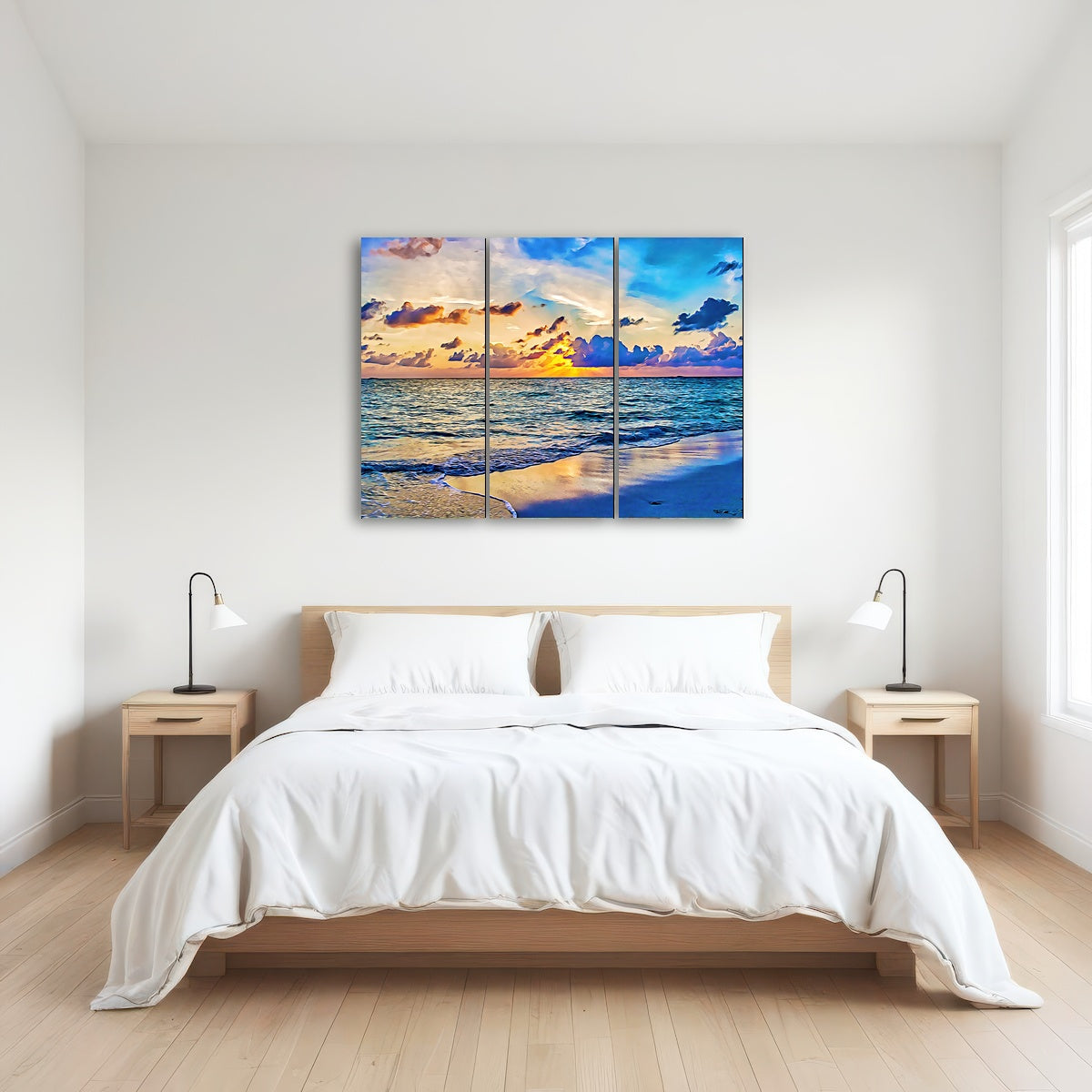 AUTO-MOCKUP ROOM | azure sunset