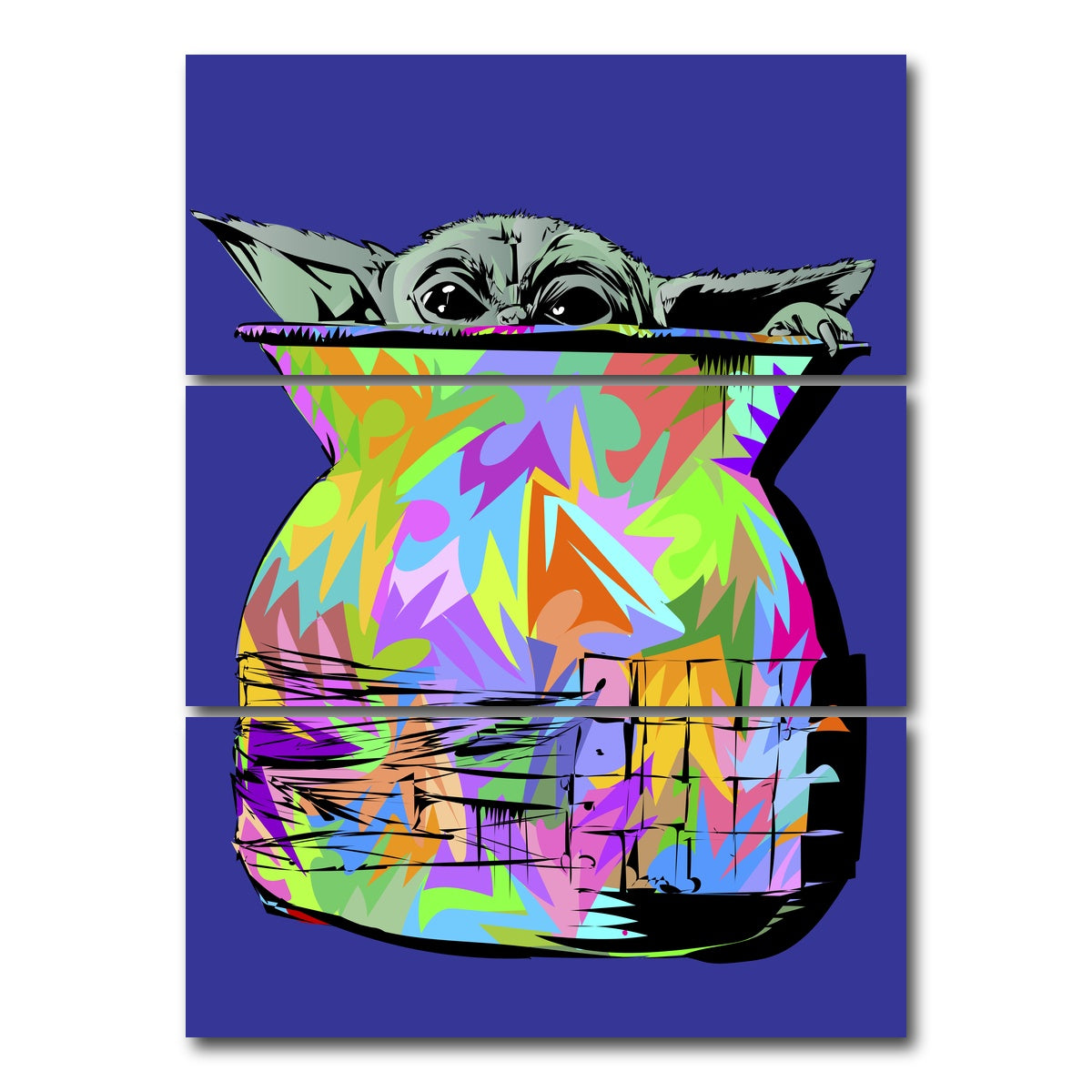 Framed Print 3x4 White