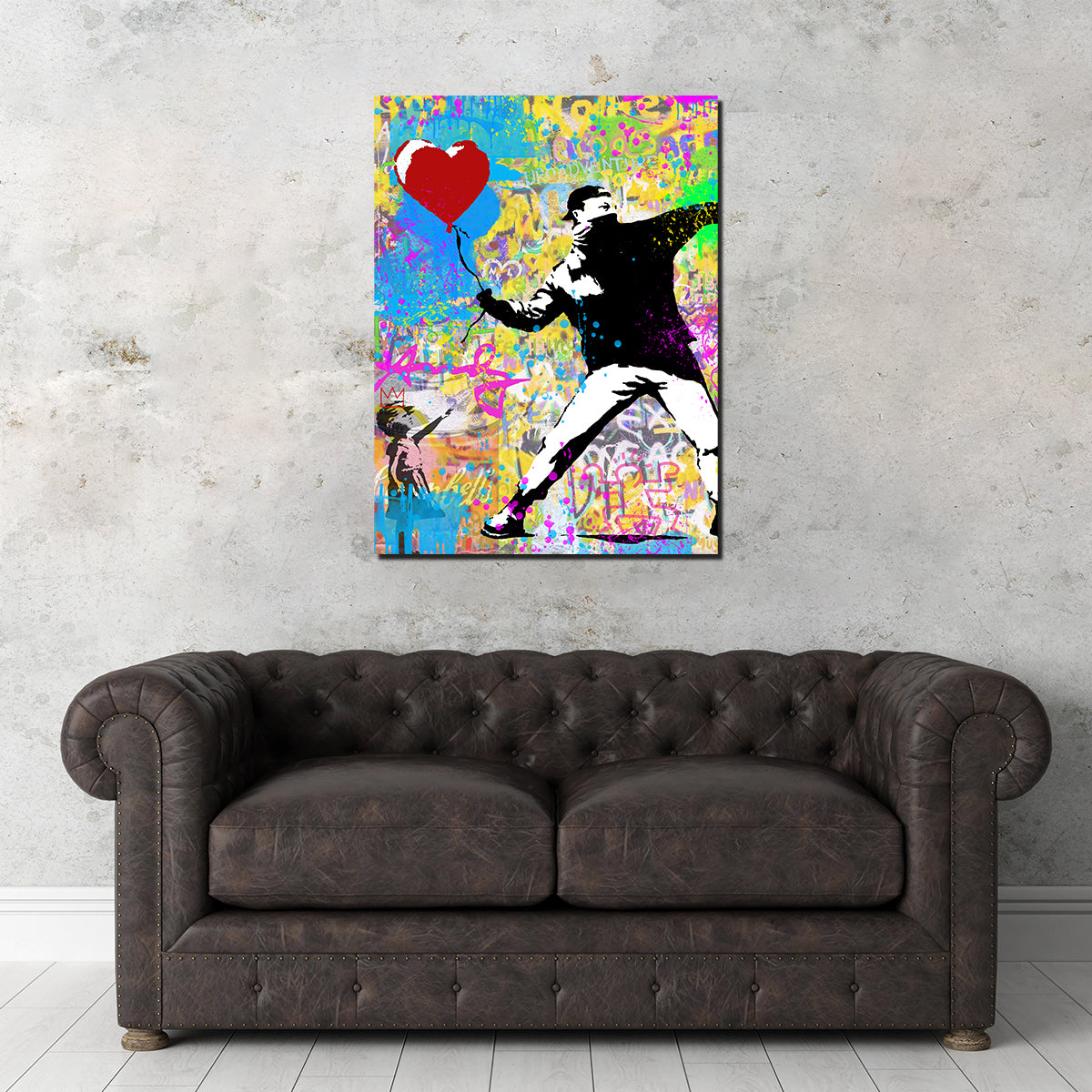 Balloon Thrower Wall Art