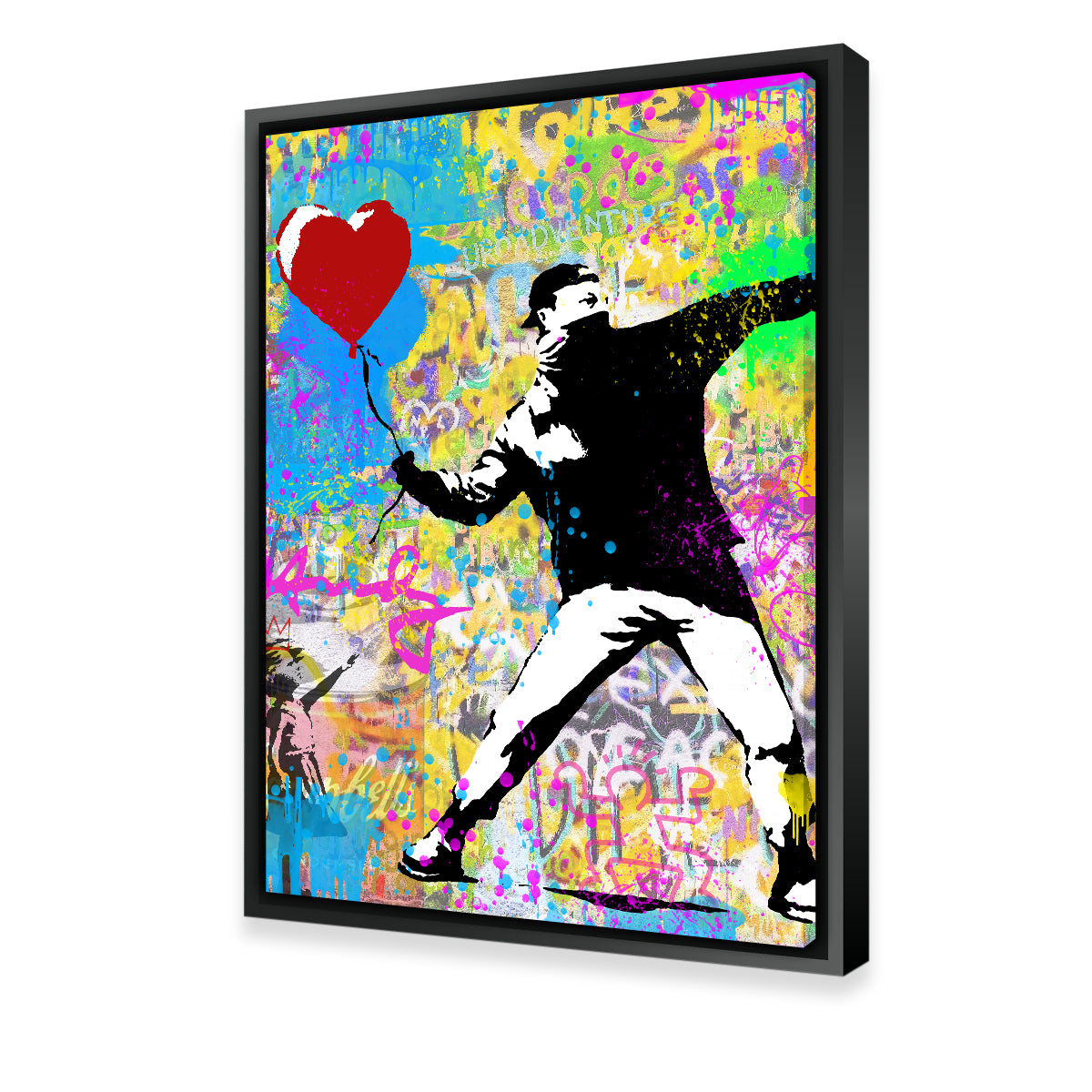 Balloon Thrower Wall Art