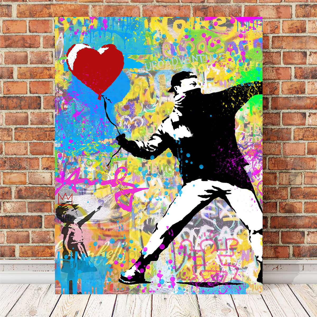 Balloon Thrower Wall Art