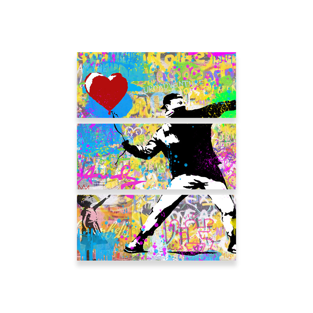 Balloon Thrower Wall Art