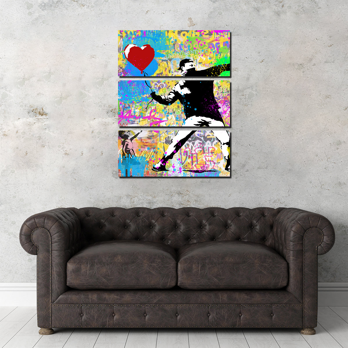 Balloon Thrower Wall Art