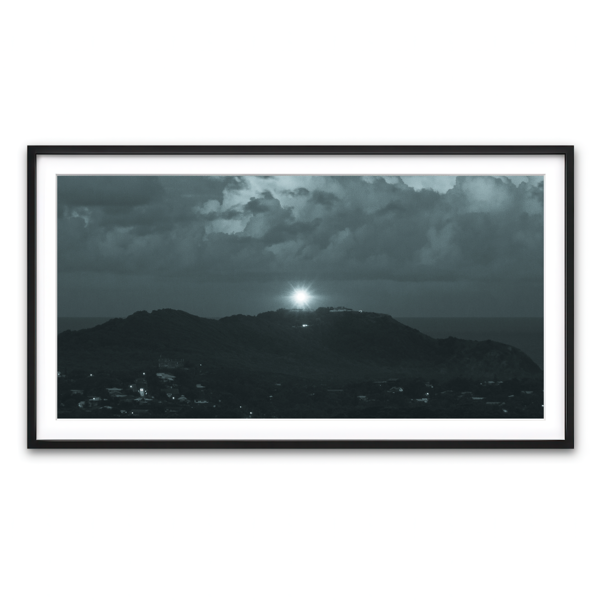 Framed Print 2x1 Black