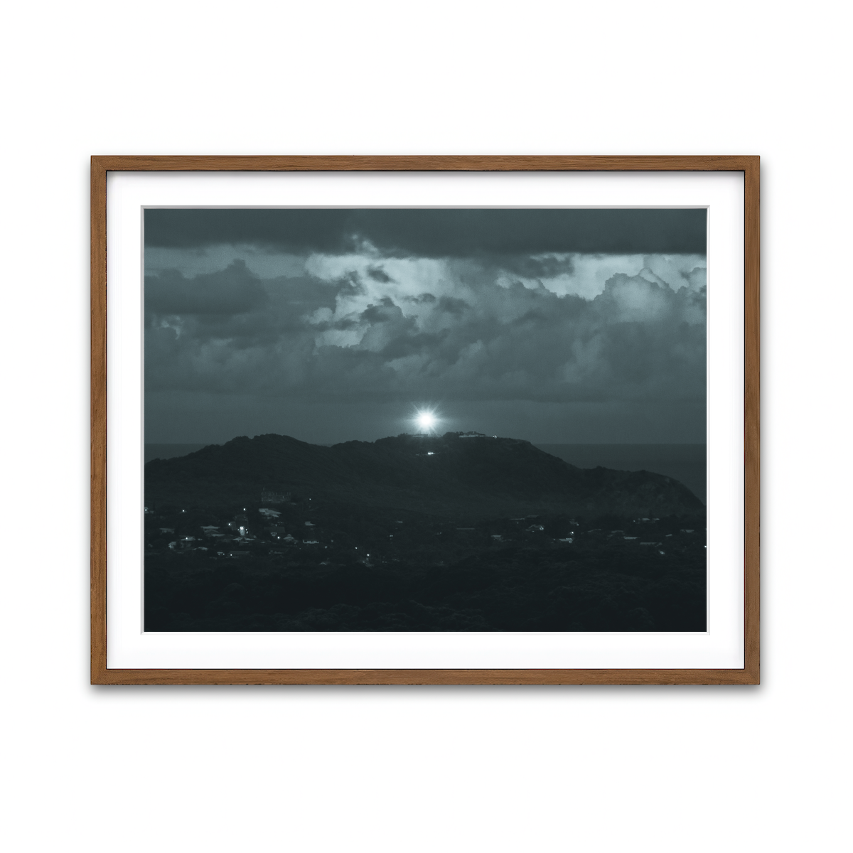 Framed Print 4x3 Walnut