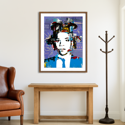 AUTO-MOCKUP ROOM | Basquiat Wall Art