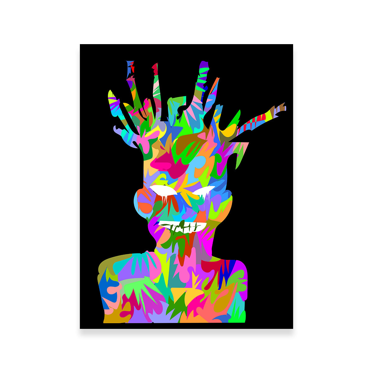 Basquiat Self Portrait
