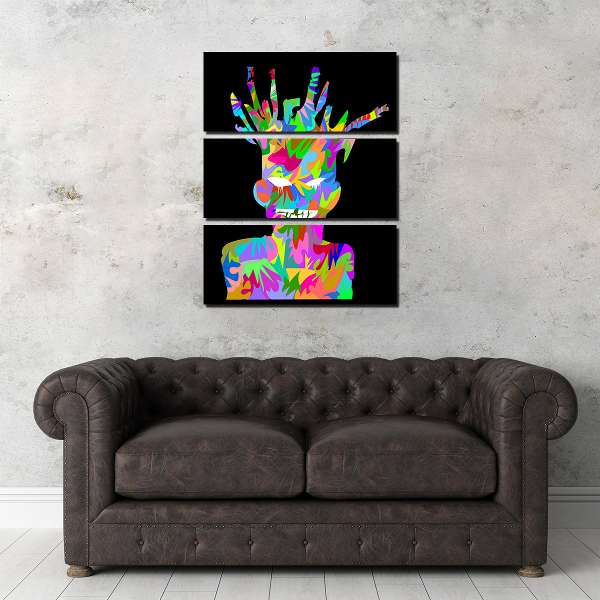 Basquiat Self Portrait Wall Art