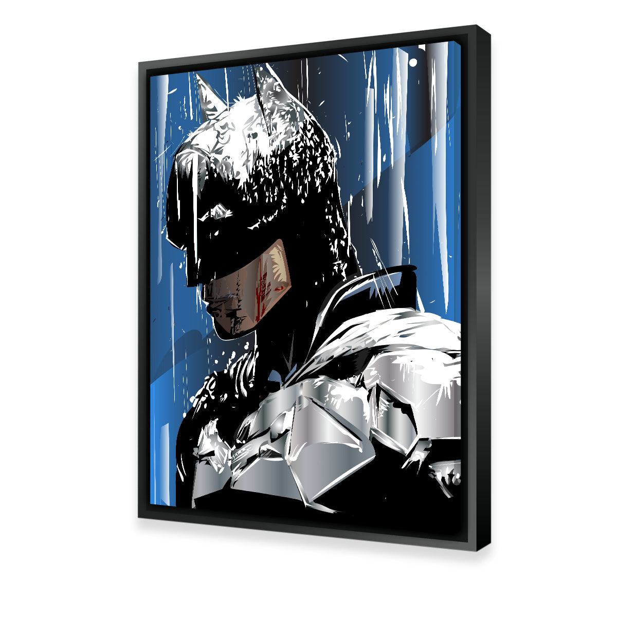 Batman Rain Wall Art