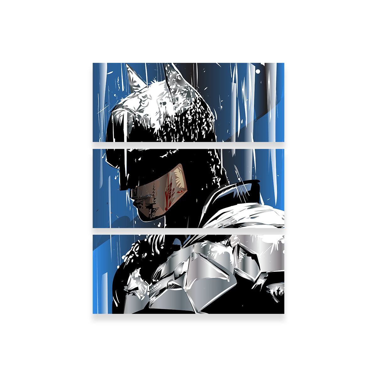 Batman Rain Wall Art