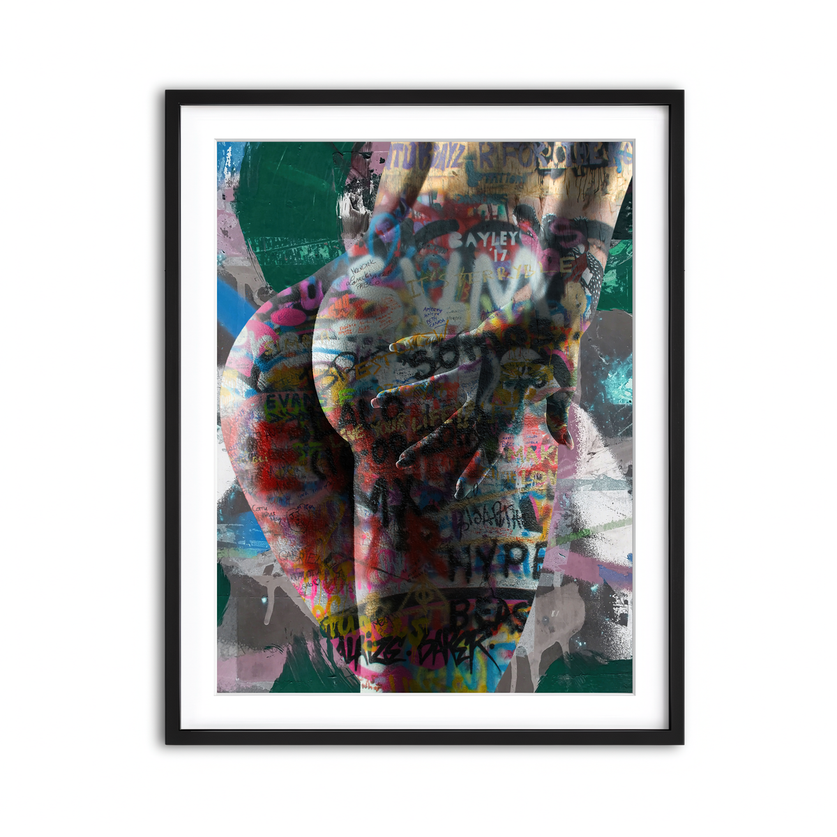 Framed Print 3x4 Black