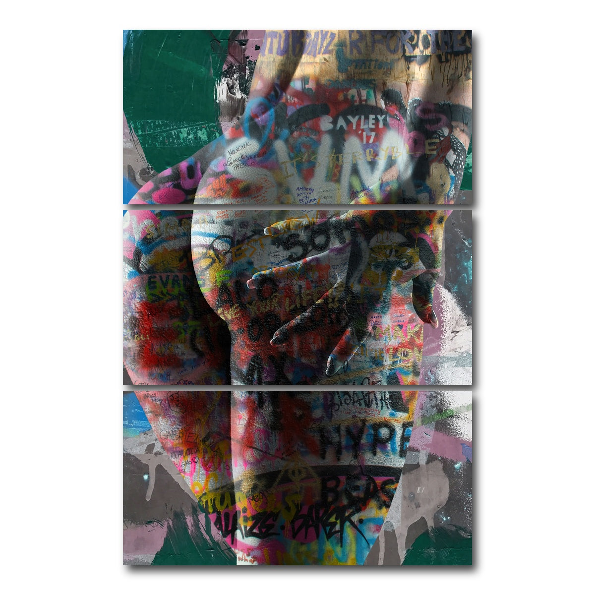 AUTO-MOCKUP WHITE | bayley | 3 Piece | Gallery Wrap Canvas | group=12x24_stacked