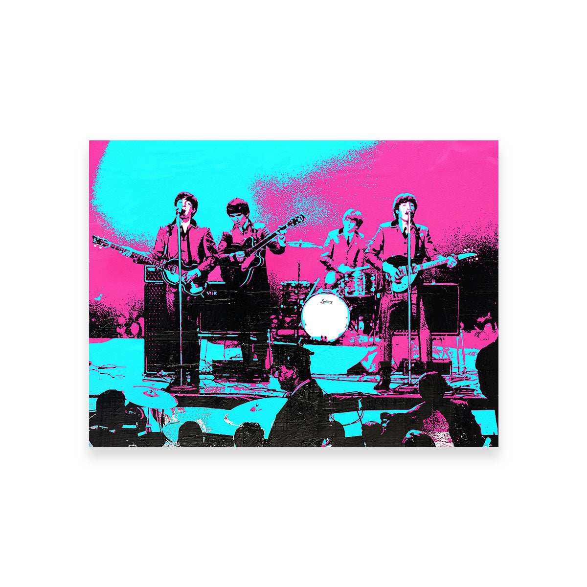 Beatles DC Coliseum Wall Art