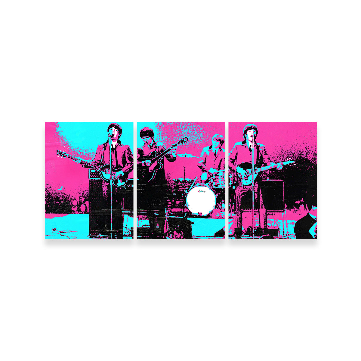 Beatles DC Coliseum Wall Art