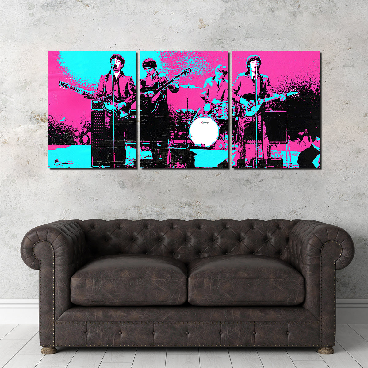 Beatles DC Coliseum Wall Art
