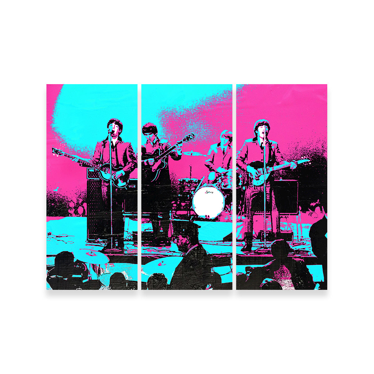 Beatles DC Coliseum Wall Art