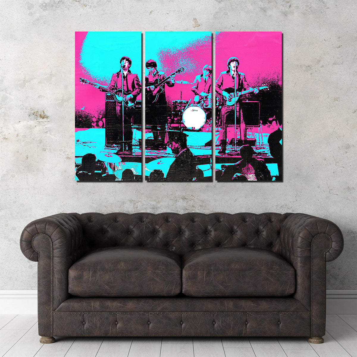 Beatles DC Coliseum Wall Art